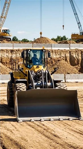 Bulldozer 🚧🚜 Transforms Into Heavy Demolition Robot 🤖 – Cinematic AI Animation