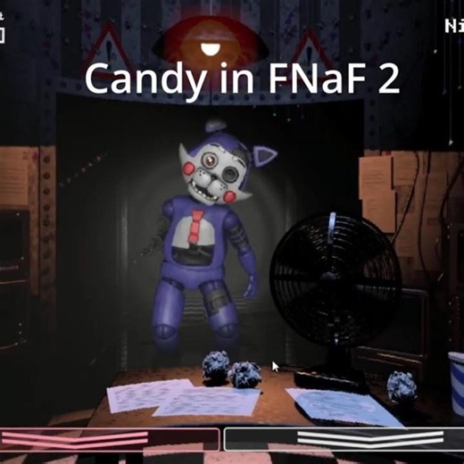 What If Candy from FNaC Was in FNaF 2? (FNaF Jumpscares)