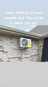 Mini split installs with my son #minisplits #workinghard #sidebusiness #familyownedandoperated #ProudDad | Tarkington Mini-Splits | Facebook