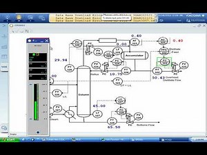 Yokogawa Centum VP Tutorial (p33-FP4) Distillation Column Control