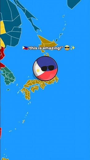 What If the Philippines Switched Places with Japan? 🇵🇭🇯🇵 (Countryballs)