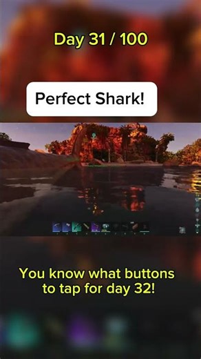 100 Days to Beat EVERY Alpha Boss on The Island - Day 31 - Perfect Megalodon! #ark #Gaming