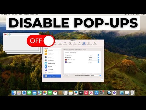How to Block Pop ups in Safari | Stop Pop-Ups on Safari in Mac