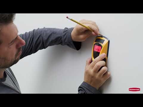 How to Install the Rubbermaid Rapid Shelf Closet System L Configuration