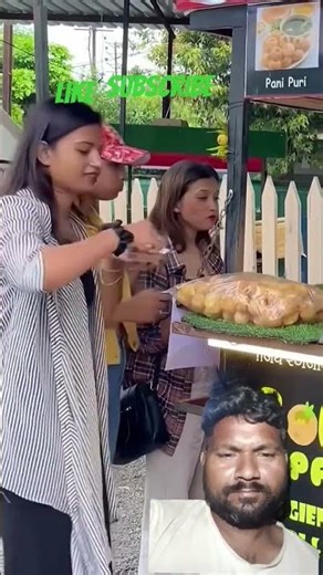 free ke panipuri comedy sort video green screen shot video