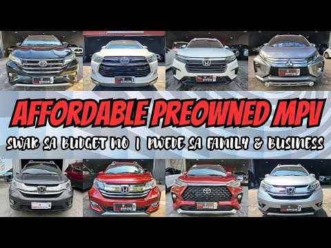 Preowned MPV with Pricelist For Sale | Used Car Karmatch Philippines