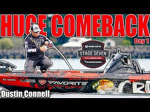 HUGE Comeback 20LBS in 30 Minutes - MLF Stage 7 St. Lawrence River - Day 1