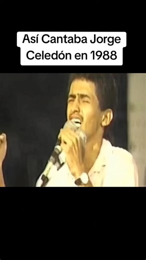 Jorge Celedón en el Festival Vallenato 1988