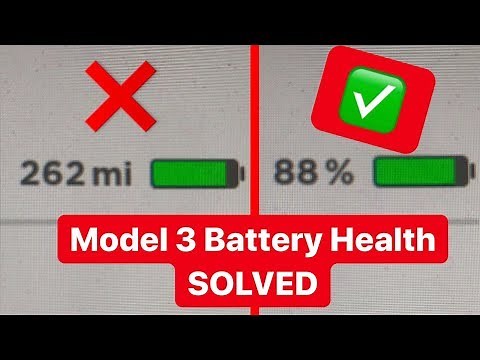 Tesla Model 3 Battery Health and Proper Charging THE TRUTH!