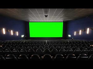 Cinema (Movie Theater, Movie House) with green screen - FreeHDGreenscreen Footage