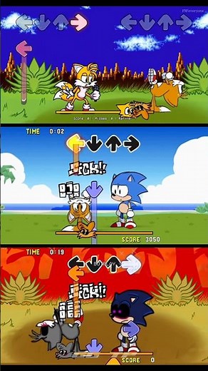 FNF Spinning my Tails meme Mod - Friday Night Funkin' Game #fnf #sonic #tails #shorts