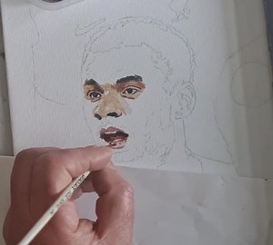 1.7K views · 457 reactions | Gakpo  | Mark Jenkins LFC Art | Facebook