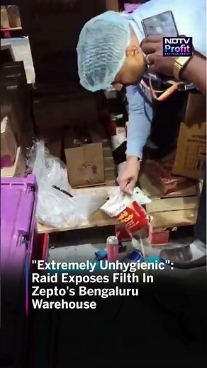 "Extremely Unhygienic": Raid Exposes Filth In Zepto's Bengaluru Warehouse