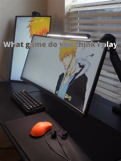What games do yall think I play based on my setup?#compsetups #comp #pcsetups #gamingsetup #minimalism