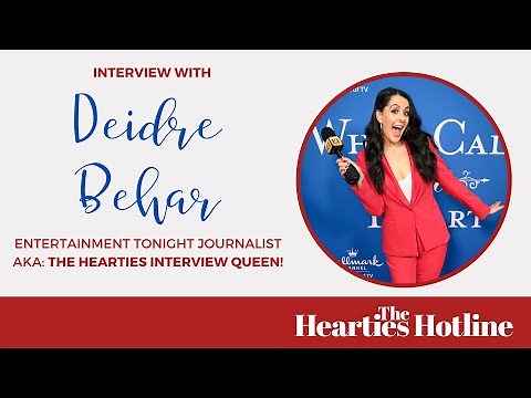Chatting When Calls the Heart with Deidre Behar from Entertainment Tonight!