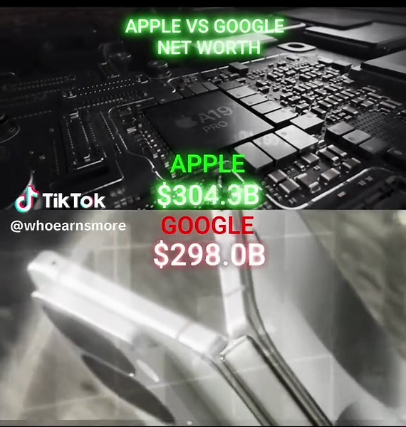 Apple vs. Google: Who Has More Net Worth?