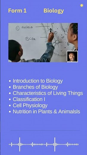 Introduction To Biology Form 1 #education #biologyvideos