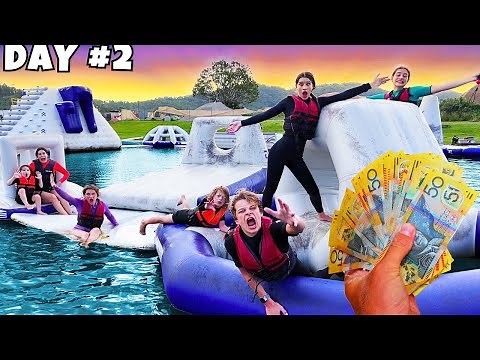 LAST TO LEAVE INFLATABLE AQUAPARK (whole family) Norris Nuts