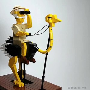 Gotowi na wielką przygodę, jaką niektórzy nazywają także poniedziałkiem? 📷 Teun de Wijs | LEGO