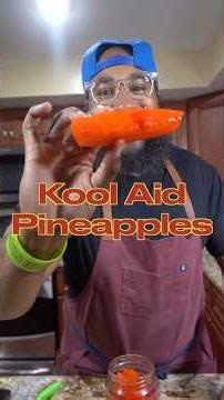 The viral Kool-Aid pineapples 🍍 💥 ￼is it worth the hype? #pineapple #viral #koolaid #foodreview