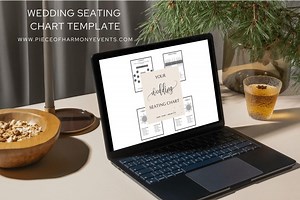 Wedding Seating Chart Template - Etsy UK