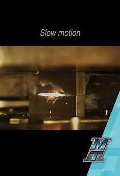 Incredible weld in slow motion #welding #frictionwelding #cooltools #engineering