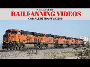 Railfanning 2026 BNSF Stack and Manifest Train Compilation