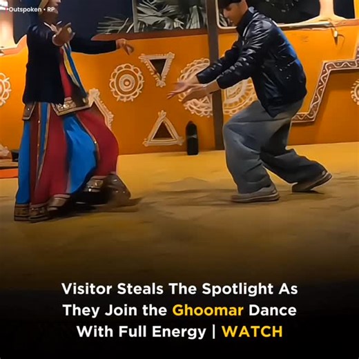 ᴋᴏɴᴀɴ • ᴜɴᴄᴇɴsᴏʀᴇᴅ on Instagram: "visitor stole the limelight at a Ghoomar dance performance, joining the dancers with full energy and enthusiasm. The crowd cheered as he matched every spin and clap, making the moment unforgettable. unforgettablegint, Disclaimer: We do not own the rights to this video and photo used in this reel and post. All credit goes to the original creator. This video is shared for informational purposes only. If you are the owner and wish to discuss this content, please DM
