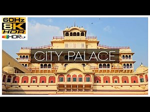 8K VIDEO HDR 60FPS | Jaipur City Palace – Royal Heritage & Architecture