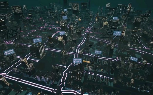 Cityengine For UE5科幻城市场景