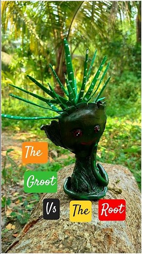 How to Make a DIY Groot Planter Easy!