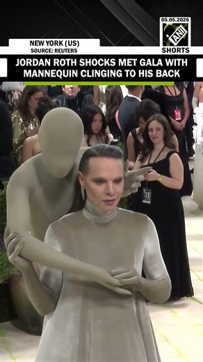 Met Gala 2026 turns surreal as Jordan Roth brings a Mannequin ‘Plus One’ on his back