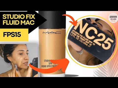 BASE NC25 STUDIO FIX MAC | Vanessa Arruda Beauty