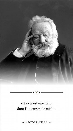 Deux vers écrits pour une scène d'amour impossible | Victor Hugo