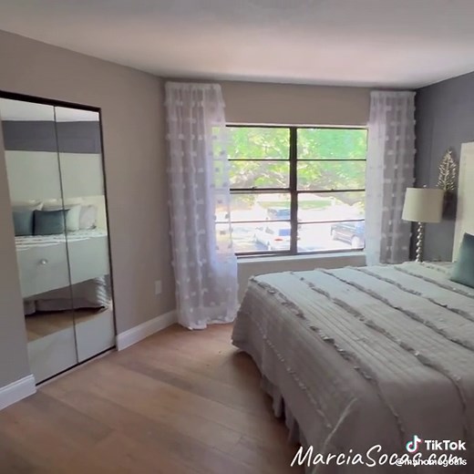 DIY Project: Upcycle Mirrored Closet Doors with Frosted Glass Spray