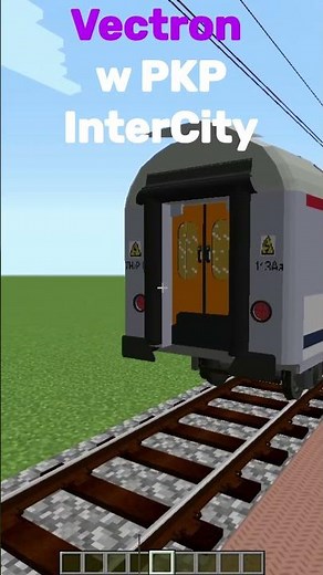 Vectron on PKP InterCity and... lost carriages!? Flight in #minecraft #train #intercity #pkp