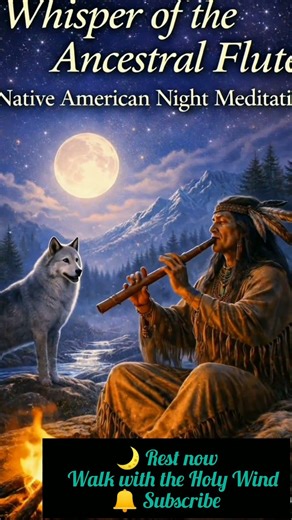 Whisper of the Ancestral Flute | Native American Night Meditation | Deep Sleep #nativeamericanmusic