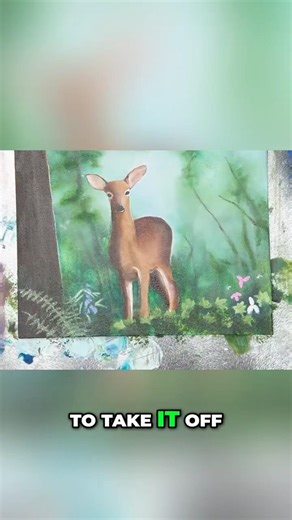 Oil over Acrylic Painting Blending Techniques | Deer Painting Tutorial by @DKBoljat