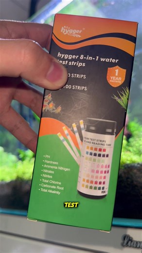 Essential Water Quality Test Strips for Fishkeeping
