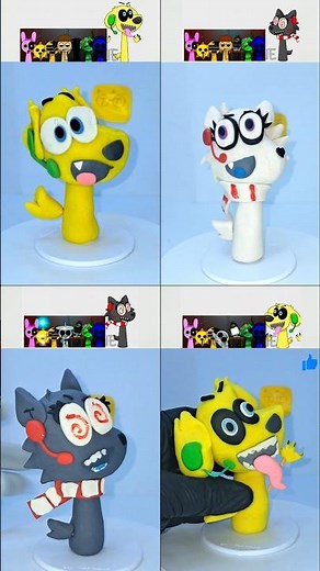 Sprunki 🎵 I Made Tyler & Snowi 🐶🐩 Phase 2 👹 With Clay 🟡⚪️ #sprunki 🎶