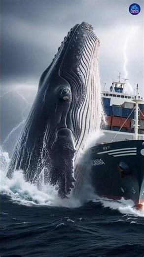 How Biggest Blue Whale Survives on Tiny Food| #whale #fish #whales #seaanimals #facts #viral #shorts