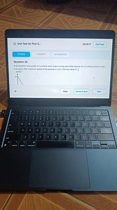 Unit Test for First S...02:09:17End TestPHYSICSCHEMISTRYMA... | Filo