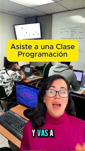 Asiste a una clase gratis de programación web
