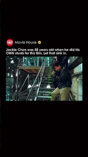 Jackie Chan was 58 years old when he did his OWN s