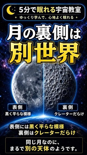 月の裏側はまるで別世界？表側と姿が違う理由【月の謎】