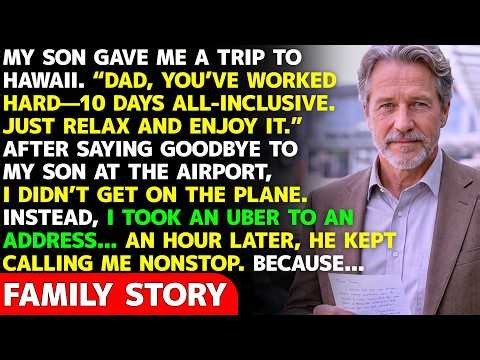 My Son Gave Me a Trip to Hawaii… But I Didn’t Board the Plane—I Took an Uber to One Address And...