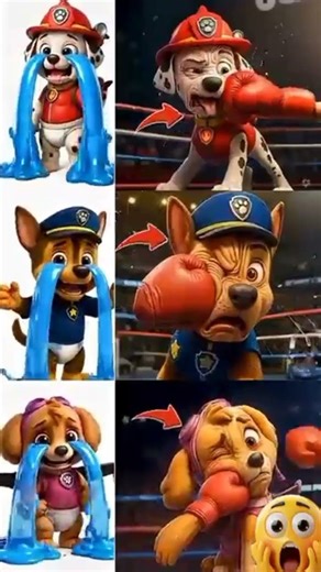 🐾PAW Patrol Rescue World: Marshall, Rubble, Chase, Zuma, Rocky and Skye & Ryder #aishorts #pawpatrol