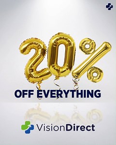 23 reactions · 31 comments | We're going out with a bang this year, and giving you a present like no other: our Vision Direct staff discount! 朗 Use code STAFF20 at checkout for a MEGA 20% off everything, no minimum spend required! But hurry - it's only valid through December 30th! | Vision Direct | Facebook