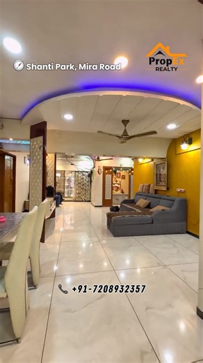 PropEx Realty on Instagram: "🏡✨ 2+2 Jodi Resale Flat | Shanti Park, Mira Road (E) When a normal 2BHK isn’t enough, but a full 3/4BHK budget feels too high—this 2+2 jodi flat is the perfect middle ground. You get the space, flexibility and comfort of a big home in one of Mira Road’s most established, family-friendly localities. ✅ Combined 2+2 jodi flat – wide living space & extra rooms ✅ Perfect for joint families, growing kids or work-from-home needs ✅ Spacious bedrooms, large living-dining, an