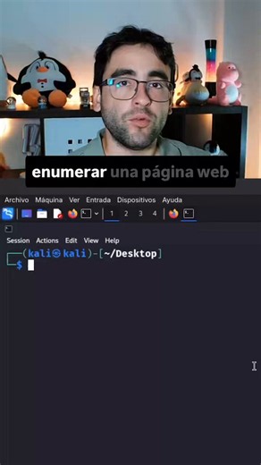 Cómo enumerar una página web tanto a través de rutas como de subdominios, hecho paso a paso y para principiantes. #ciberseguridad #hackingetico #kalilinux